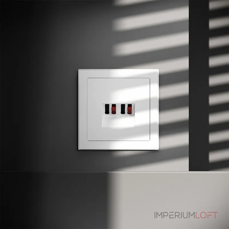 Розетка акустическая без рамки Voltum S70 VLS060302 от ImperiumLoft Розетка акустическая без рамки Voltum S70 VLS060302 от ImperiumLoft