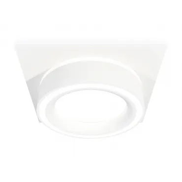 Комплект встраиваемого светильника XC8061018 SWH/FR белый песок/белый матовый GX53 (C8061, N8433)