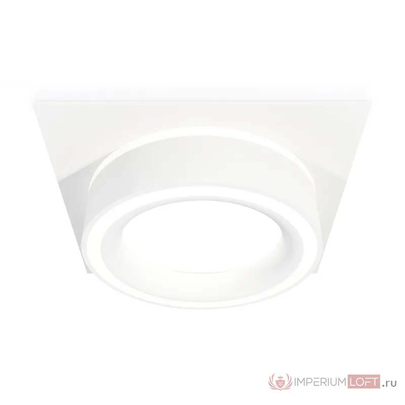 Комплект встраиваемого светильника XC8061018 SWH/FR белый песок/белый матовый GX53 (C8061, N8433) от NovaLamp