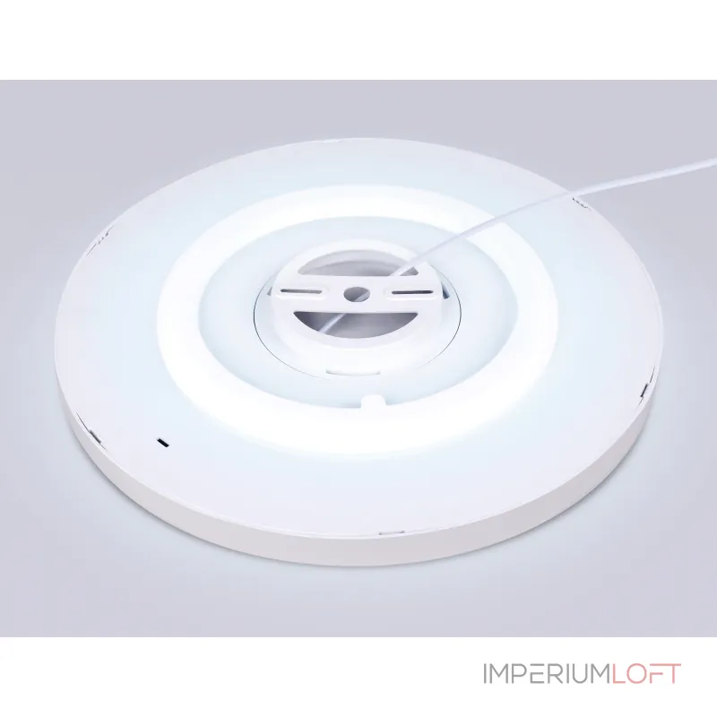 Потолочный светодиодный светильник FZ3001 WH белый IP44 24W+10W 6400+6400К D290*40 (Без ПДУ) от NovaLamp