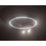 Светильник потолочный светодиодный FL5805/1+2 WH белый 25W 3000K/4200K/6400K D400*95 (без ПДУ) от NovaLamp