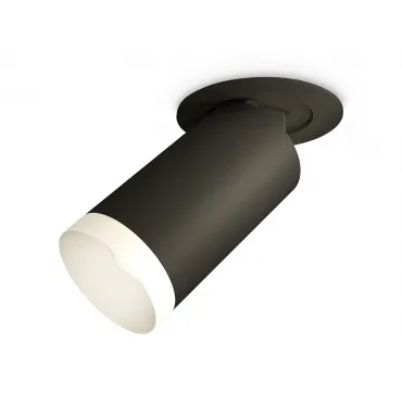 Комплект встраиваемого поворотного светильника XM6323200 SBK/SWH черный песок/белый песок MR16 GU5.3 (A2242, C6323, N6130) от NovaLamp