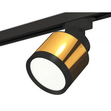 Комплект трекового светильника XT8121001 PYG/SBK/PBK золото желтое полированное/черный песок/черный полированный GX53 (A2526, A2106, C8121, N8113)