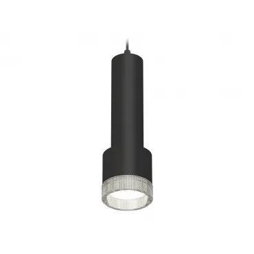 Комплект подвесного светильника с композитным хрусталем XP8111005 SBK/CL черный песок/прозрачный GX53 (A2302, C6356, A2101, C8111, N8480)