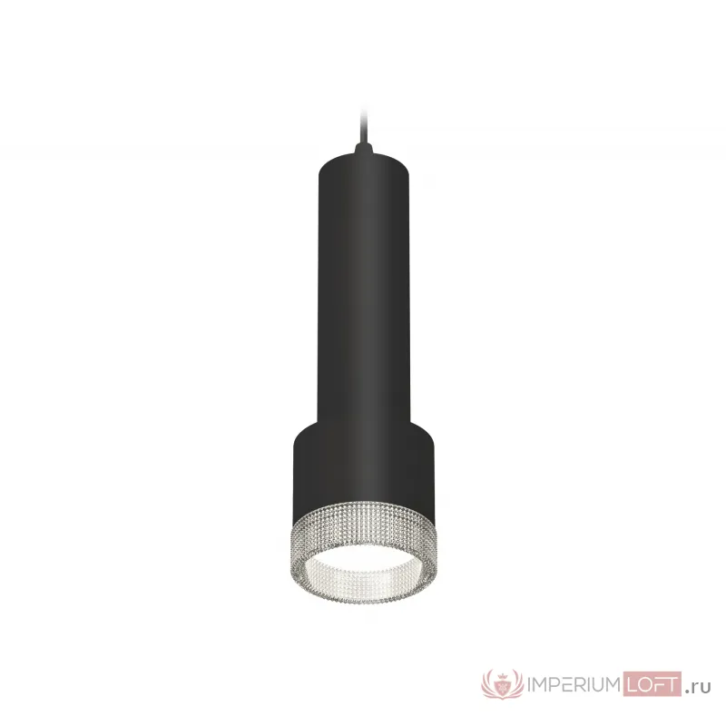 Комплект подвесного светильника с композитным хрусталем XP8111005 SBK/CL черный песок/прозрачный GX53 (A2302, C6356, A2101, C8111, N8480) от NovaLamp