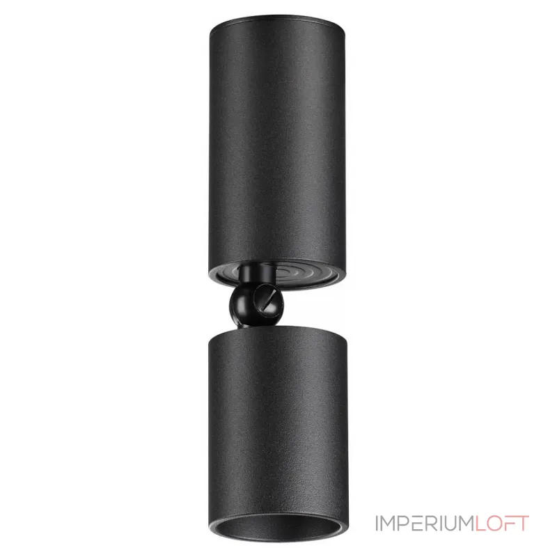 Светильник накладной светодиодный IP20 LED 5W 85-265V 3000K 600Лм TUBO 359315 OVER NT24 000 Черный