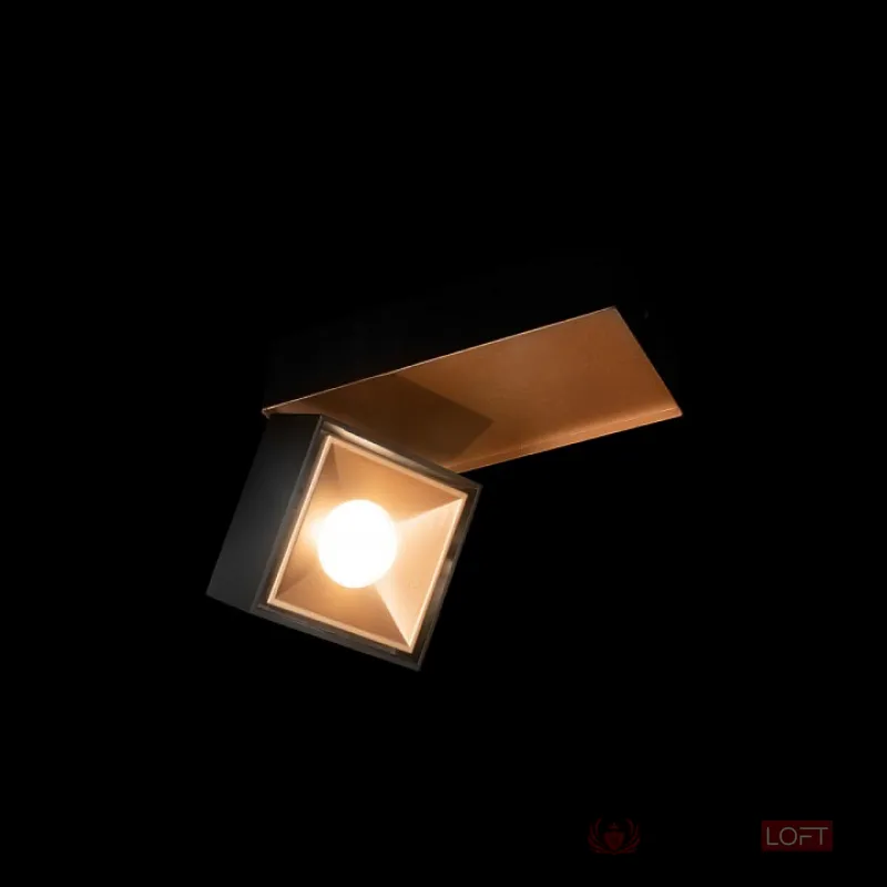 Накладной светильник Loft it Knof 10324/B Gold Black от ImperiumLoft