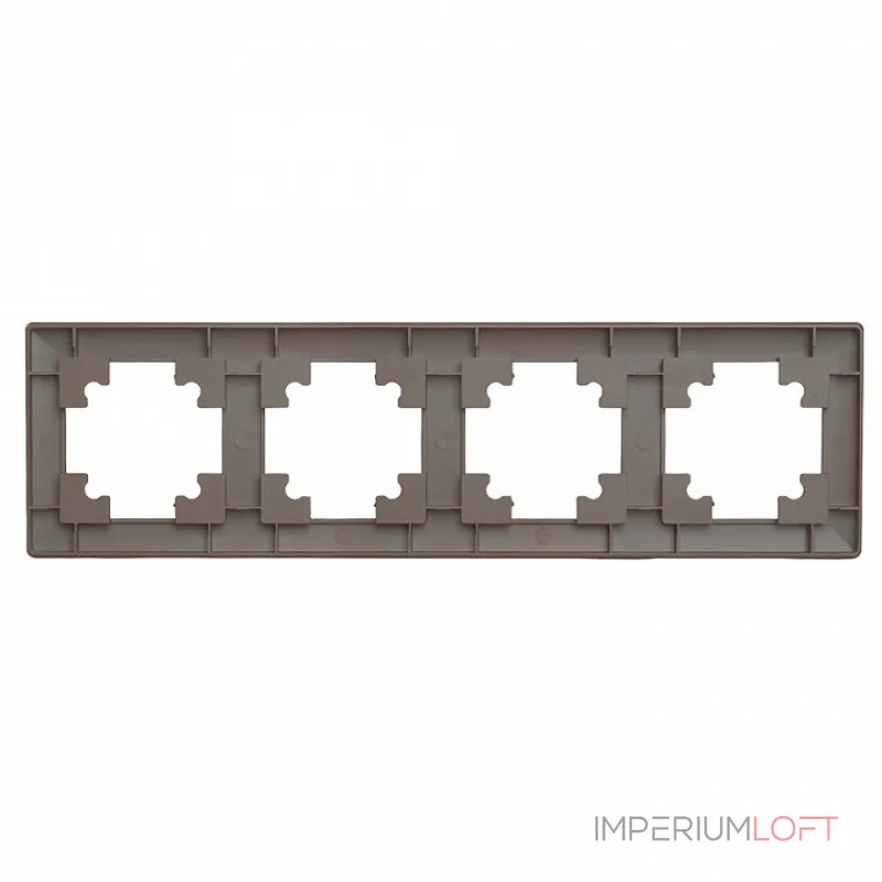 Рамка на 4 поста Stekker PFR00-7004-04 39820 от ImperiumLoft