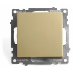 Выключатель одноклавишный без рамки Stekker Катрин 49221 от ImperiumLoft