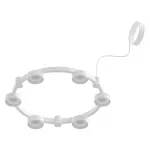 Корпус светильника Techno Ring подвесной для насадок Ø85мм C9231/6 SWH белый песок D550*70.5mm GX53/6 от NovaLamp