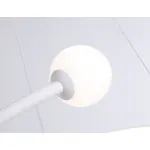 Подвесной светодиодный светильник с пультом управления FL66291 WH белый 39W 3000K-6400K D500*1000 (ПДУ ИК) от NovaLamp