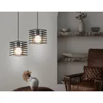 Подвесной светильник в стиле лофт TR8411 BK черный E27 max 60W 160*160*950 от NovaLamp