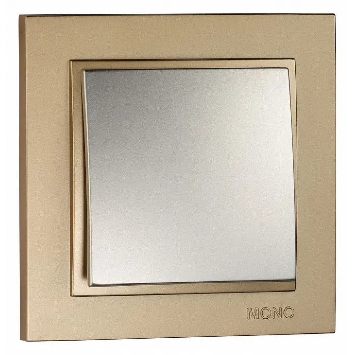 Выключатель одноклавишный без рамки Mono Electric Despina / Larissa 500-002125-100 от ImperiumLoft
