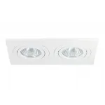 Встраиваемый поворотный точечный светильник GU5.3 TN102626/2 WH белый GU5.3 175*95*28 от NovaLamp Встраиваемый поворотный точечный светильник GU5.3 TN102626/2 WH белый GU5.3 175*95*28 от NovaLamp