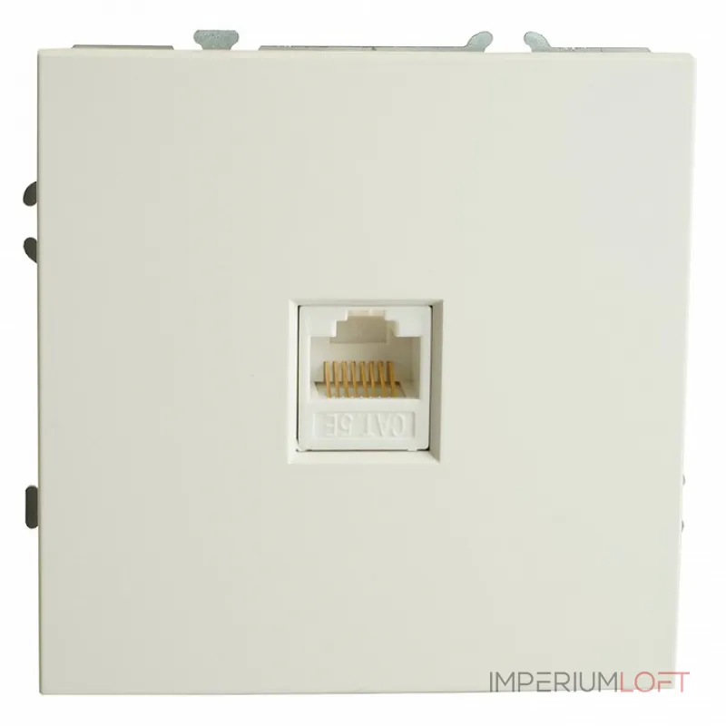 Розетка Ethernet RJ-45 без рамки Stekker RST00-5117-01 49873 Розетка Ethernet RJ-45 без рамки Stekker RST00-5117-01 49873