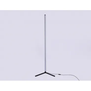 Светильник светодиодный напольный RGB с пультом FL8027 BK черный LED 20W RGB D32*1650 (ПДУ РАДИО 2.4G) от NovaLamp