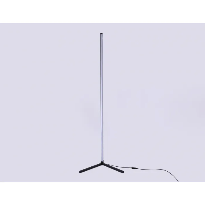 Светильник светодиодный напольный RGB с пультом FL8027 BK черный LED 20W RGB D32*1650 (ПДУ РАДИО 2.4G) от NovaLamp