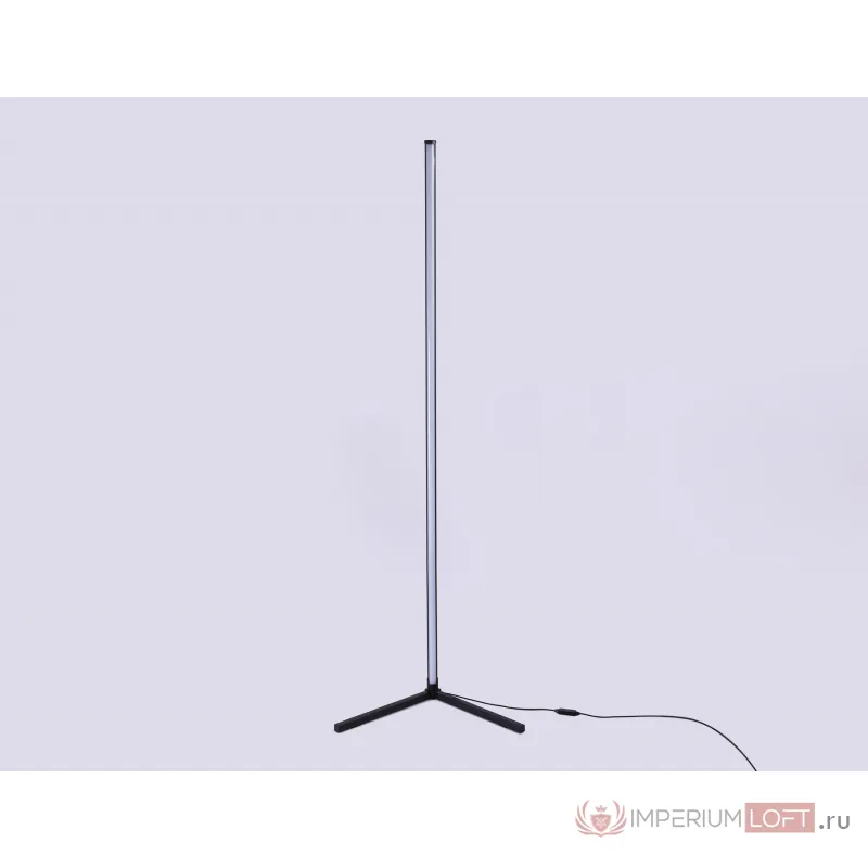Светильник светодиодный напольный RGB с пультом FL8027 BK черный LED 20W RGB D32*1650 (ПДУ РАДИО 2.4G) от NovaLamp