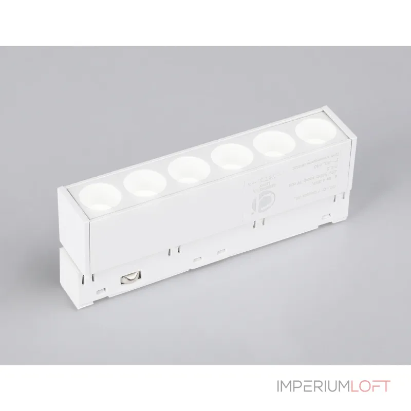 Светильник светодиодный для шинопровода Magnetic GL4017 WH белый IP20 6W 4200K 48V 24° 115*22*45 от NovaLamp