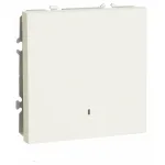Выключатель одноклавишный с подсветкой без рамки Stekker RSW10-5101-01 49863 от ImperiumLoft