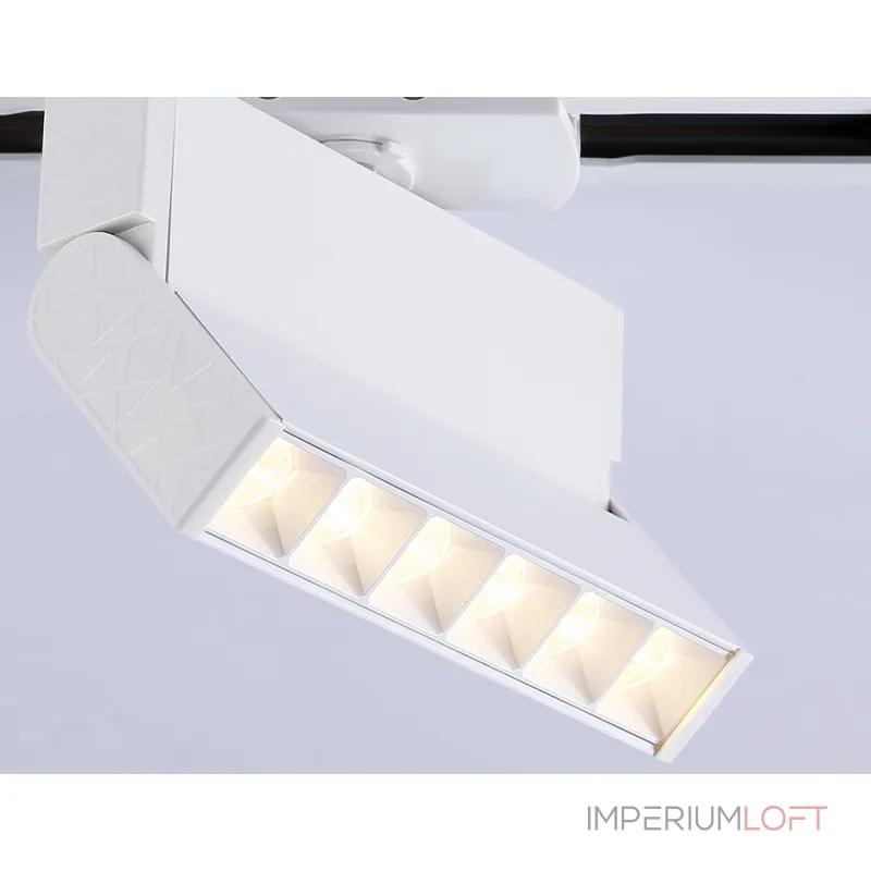 Светильник светодиодный трековый GL6812 WH белый LED 6W 4200K 24° 115*22*87 от NovaLamp
