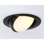 Светильник встраиваемый G10123 BK черный GX53 max 12W D120*48 от NovaLamp