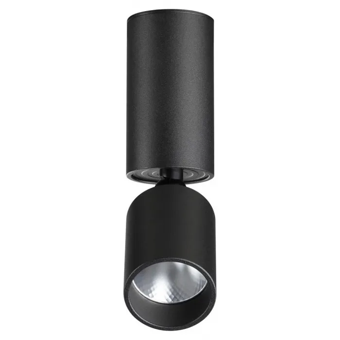 Светильник накладной светодиодный IP20 LED 5W 85-265V 3000K 600Лм TUBO 359315 OVER NT24 000 Черный от ImperiumLoft