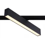 Светильник светодиодный трековый GL6775 BK черный LED 24W 3000K 600*22*48 от NovaLamp