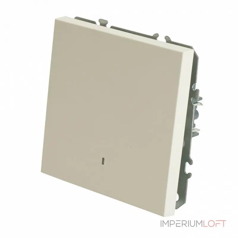 Выключатель одноклавишный с подсветкой без рамки Stekker RSW10-5101-01 49863 Выключатель одноклавишный с подсветкой без рамки Stekker RSW10-5101-01 49863