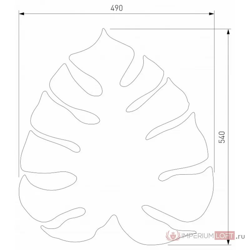 Накладной светильник TK Lighting Monstera 5822 Monstera от ImperiumLoft