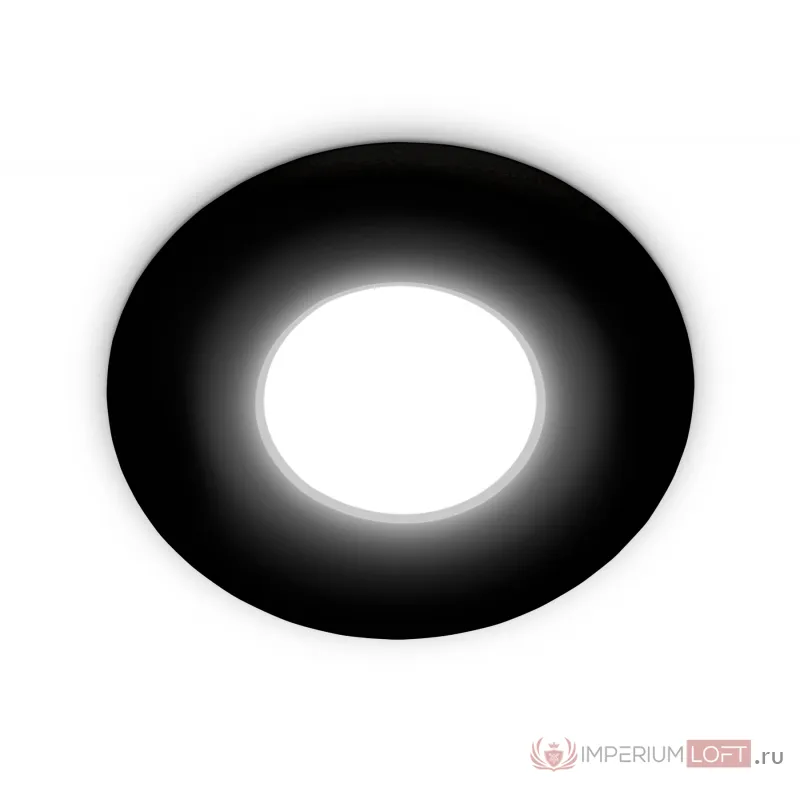 Металлический встраиваемый точечный светильник MR16 A8932 BK черный GU 5.3 D95*27 от NovaLamp