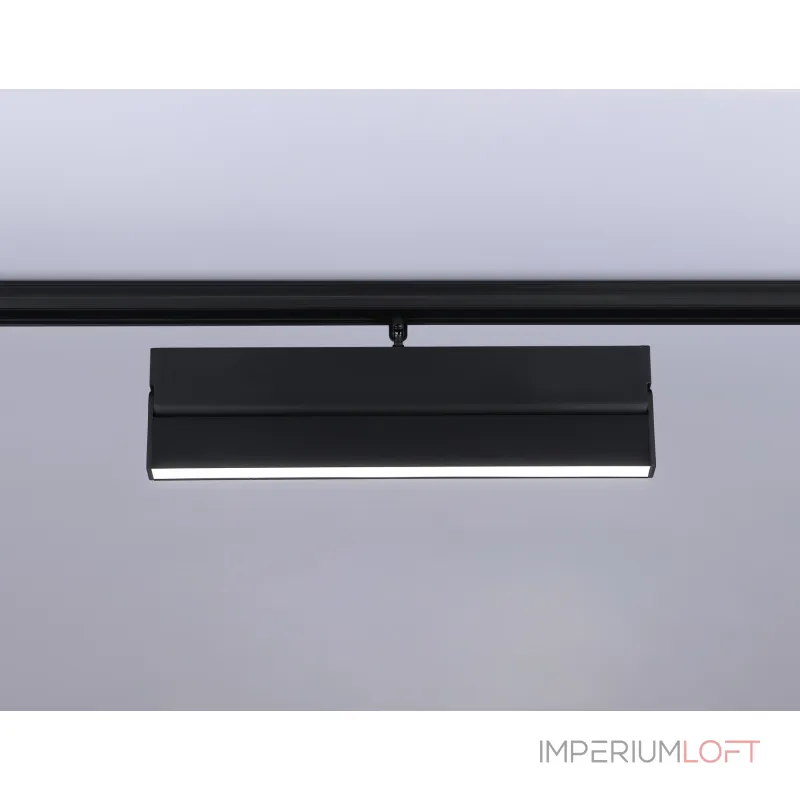Светильник светодиодный трековый для шинопровода Magnetic GL4066 BK черный 18W 4200K 48V 325*22*45 от NovaLamp