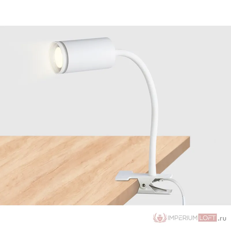 Светильник переносной с выключателем FW2467 WH белый GU10 max 12W D55*L100*H300 от NovaLamp