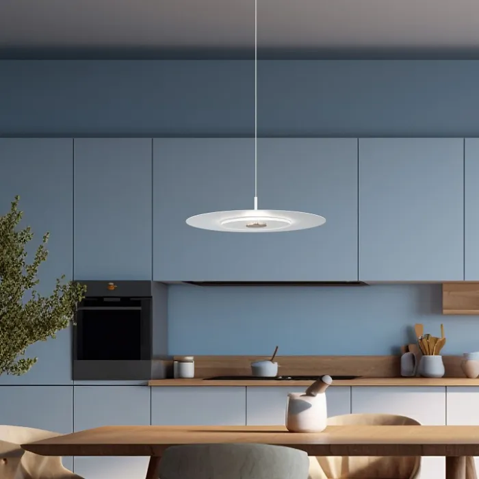 Подвесной светильник Eurosvet Kontur 40031/1 LED белый от ImperiumLoft