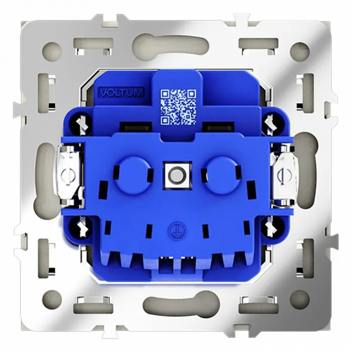 Розетка с заземлением без рамки Voltum S70 VLS040104 от ImperiumLoft