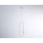 Подвесной светодиодный светильник FL66361 WH белый 19W 4200K 190*80*1000 от NovaLamp