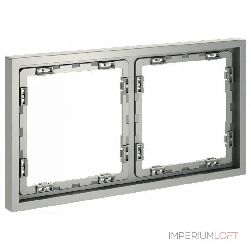 Рамка на 2 поста Voltum S70 VLS100205 от ImperiumLoft Рамка на 2 поста Voltum S70 VLS100205 от ImperiumLoft
