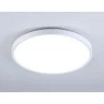 Потолочный светодиодный светильник FZ3001 WH белый IP44 24W+10W 6400+6400К D290*40 (Без ПДУ) от NovaLamp