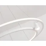 Светильник подвесной светодиодный FL5542/2+6 WH белый 90W 3000K/4200K/6400K D600/400*1300 (без ПДУ) от NovaLamp