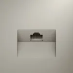 Розетка Ethernet RJ-45 без рамки Voltum S70 VLS060103 от ImperiumLoft