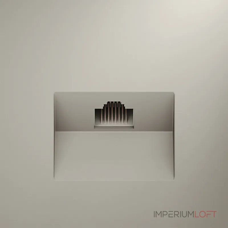 Розетка Ethernet RJ-45 без рамки Voltum S70 VLS060103 от ImperiumLoft