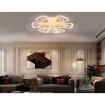 Потолочный светодиодный светильник с пультом FA2923 GD золото 138W 600*600*130 (ПДУ РАДИО 2.4) от NovaLamp