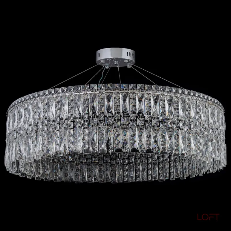 Подвесная люстра Arti Lampadari Ovindoli Nickel Ovindoli L 1.5.80.100 N