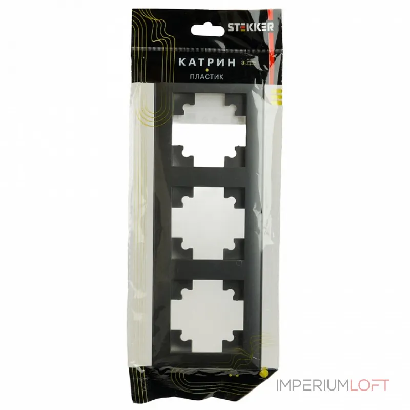 Рамка на 3 поста Stekker PFR00-7003-06 39809 от ImperiumLoft