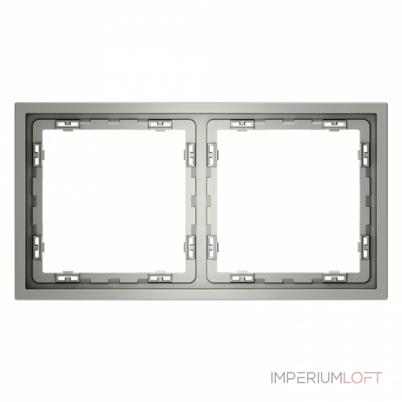 Рамка на 2 поста Voltum S70 VLS100205 от ImperiumLoft Рамка на 2 поста Voltum S70 VLS100205 от ImperiumLoft