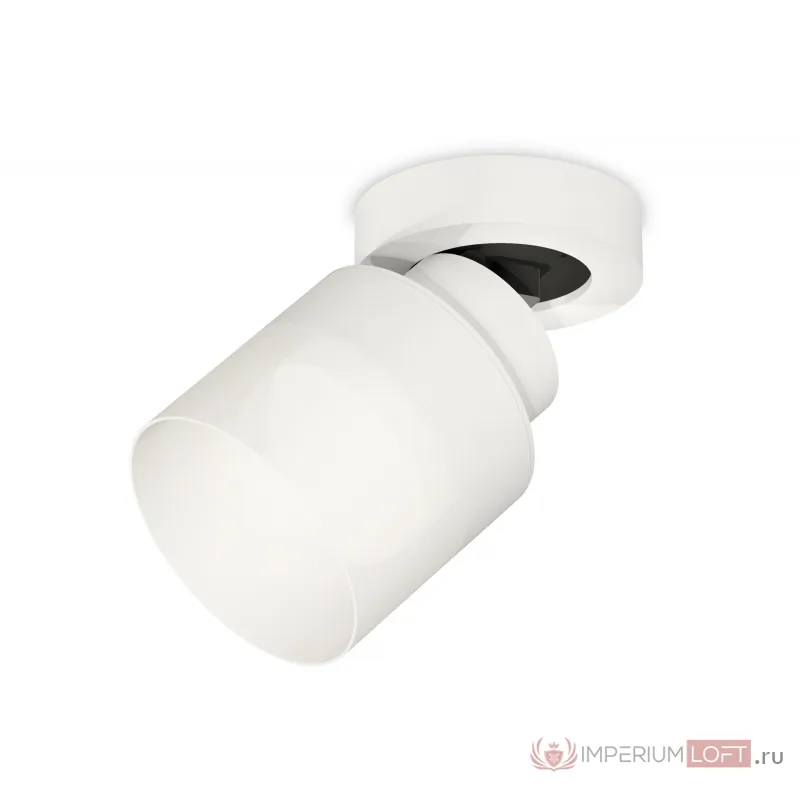 Комплект накладного поворотного светильника с акрилом XM8101021 SWH/FR белый песок/белый матовый GX53 (A2228, A2105, C8101, N8402) от NovaLamp