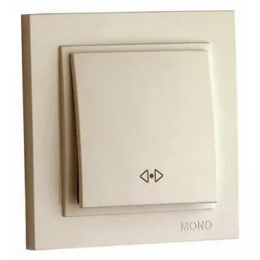 Выключатель перекрестный одноклавишный Mono Electric Despina 102-170025-112
