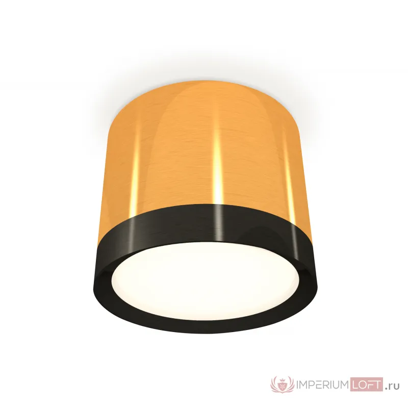 Комплект накладного светильника XS8121001 PYG/PBK золото желтое полированное/черный полированный GX53 (C8121, N8113) от NovaLamp