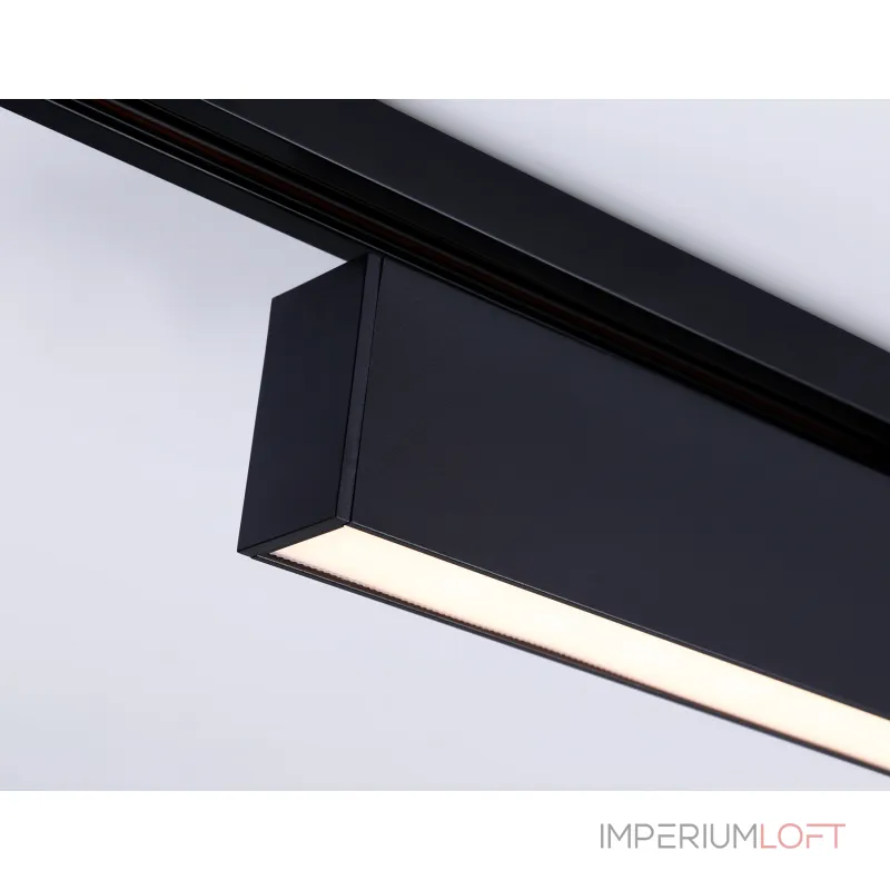 Светильник светодиодный трековый GL6775 BK черный LED 24W 3000K 600*22*48 от NovaLamp