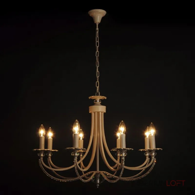 Подвесная люстра Abrasax Josephine 3007/8(creamgold) Подвесная люстра Abrasax Josephine 3007/8(creamgold)